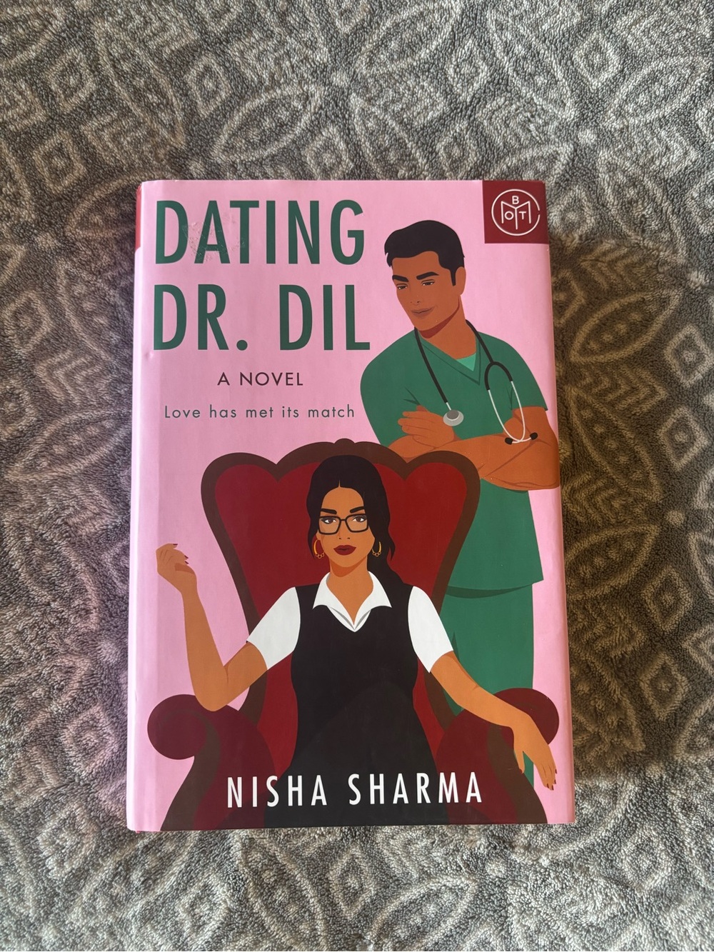 Dating Dr. Dil by Nisha Sharma - Adult Romance Hardback Book